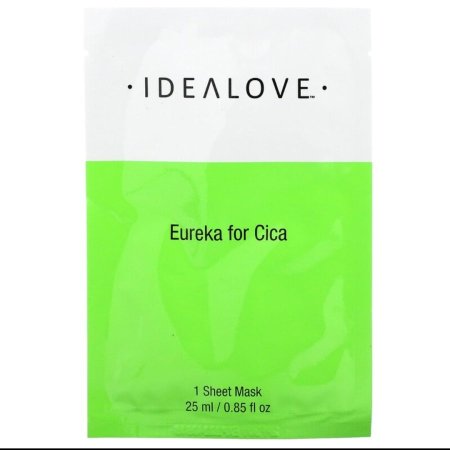 ماسك للوجه مهدئ ومنقٍ للبشرة من ايديا لوف Idealove Eureka for Cica Calm & Clear